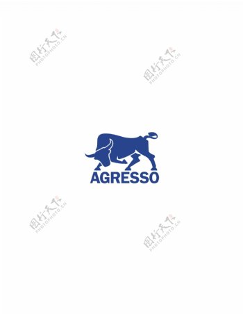 Agressologo设计欣赏IT公司LOGO标志Agresso下载标志设计欣赏