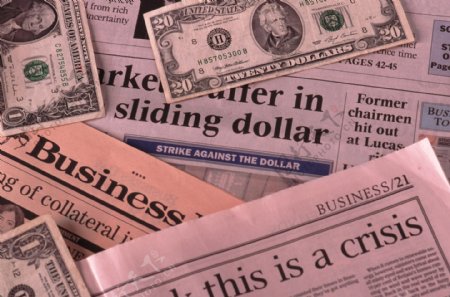 货币战争报纸传媒纸币美元货币