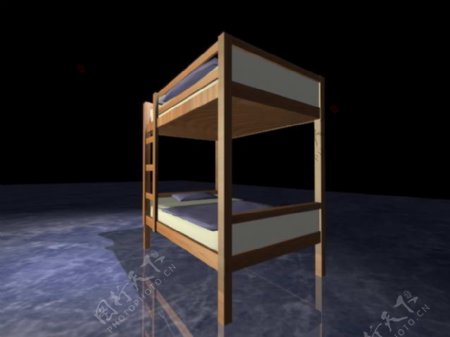 常见的床3d模型家具效果图79