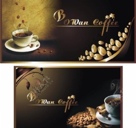 咖啡咖啡杯咖啡豆图片
