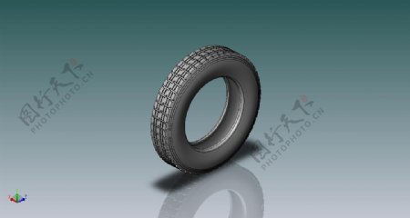 梅赛德斯奔驰SSK汽车轮胎模型