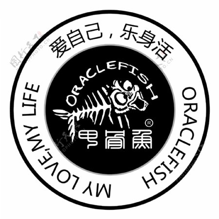 甲骨鱼logo图片