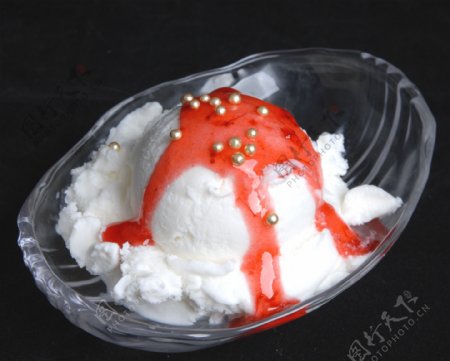 冰淇淋盘子高精度图大图摄影图图片