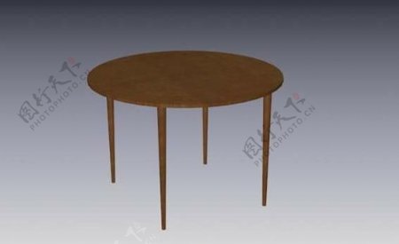 当代现代家具桌子3D模型e013