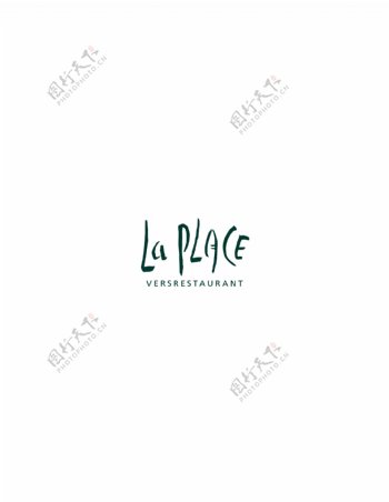 LaPlacelogo设计欣赏LaPlace知名餐厅LOGO下载标志设计欣赏