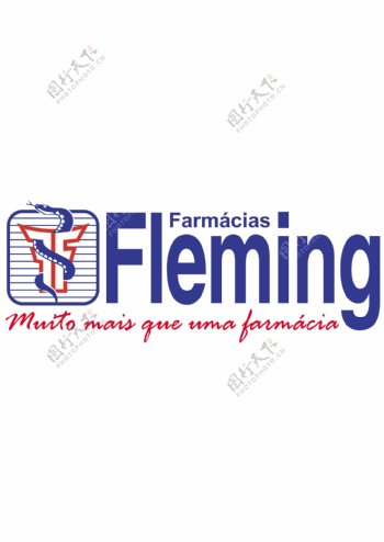 FarmaciasFleminglogo设计欣赏FarmaciasFleming医疗机构标志下载标志设计欣赏