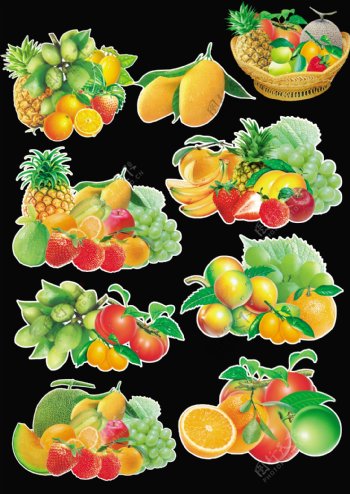 水果堆图片