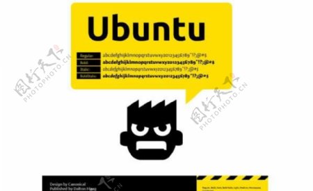 ubuntu商业精品字体图片