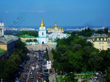 基辅米哈伊尔大教堂图片