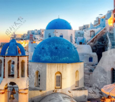 希腊把全世界蓝色都用光的地方