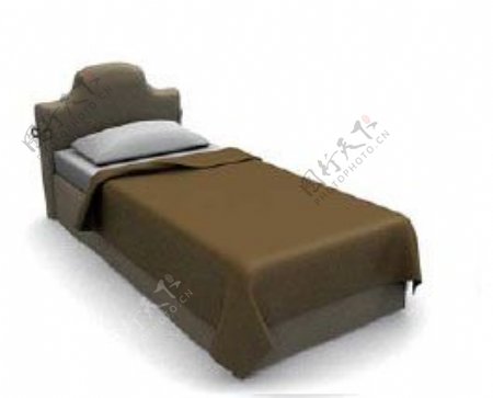 国外床3d模型家具效果图79