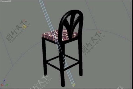 常用的椅子3d模型家具图片素材146