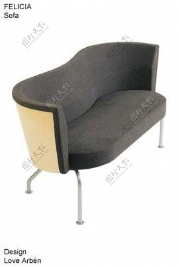国外精品椅子3d模型家具效果图7