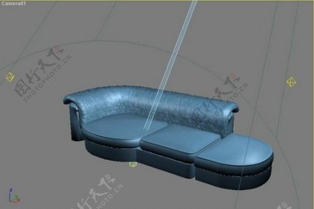 常用的沙发3d模型家具效果图390