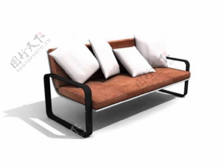 双人沙发3d模型沙发图片41