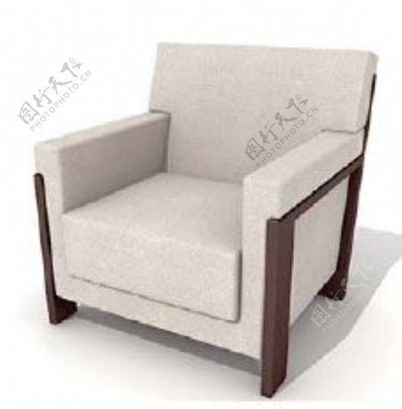 国外精品沙发3d模型沙发效果图52