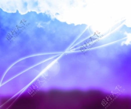 紫色的天空背景纹理
