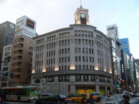 东京银座和光大楼图片