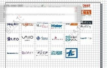 品牌电脑标志