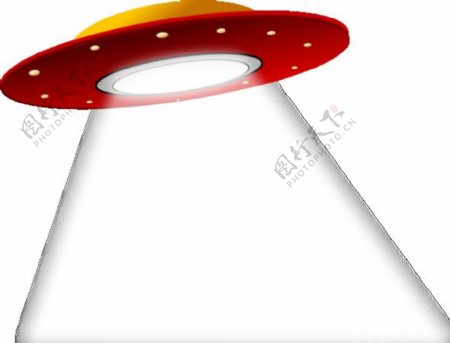 UFO外星人飞船剪贴画