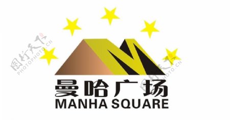 曼哈广场企业logo标志图片