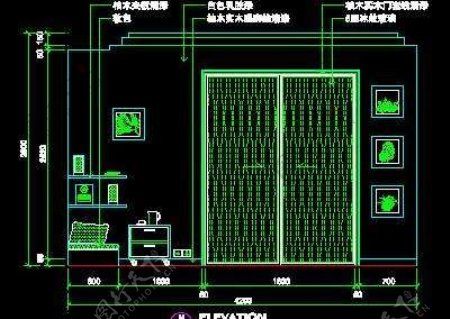 3例复式实例现代简约场景cad详图素材20080906更新43