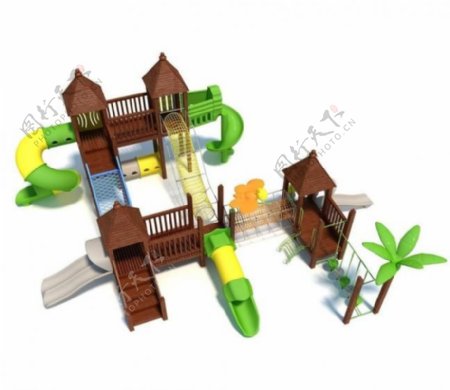 游乐场设施模型图片