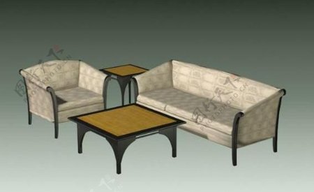 室内家具之外国沙发413D模型