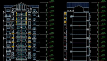 小区规划住宅楼全图