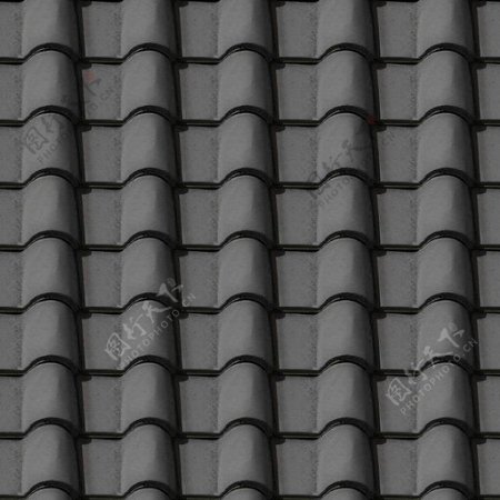 瓦片古建筑屋顶瓦3d材质贴图素材11