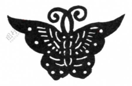 位图动物蝴蝶色彩黑白色免费素材
