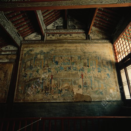 少林寺白衣殿壁画图片
