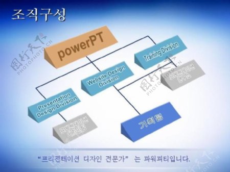 精美立体示意图PPT模板