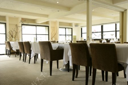 餐饮空间餐厅餐桌大堂室内环境宾馆