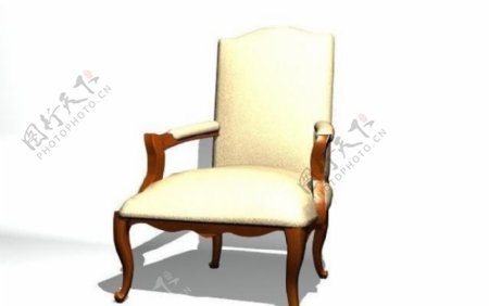 欧式家具椅子0233D模型
