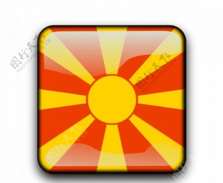 马其顿国旗矢量