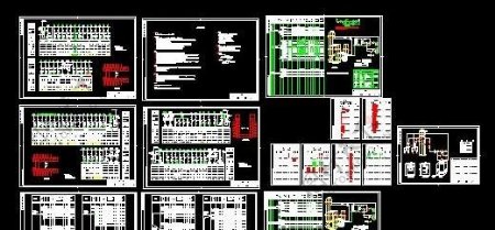 某工厂电气施工图2RGT扩建供电系统图