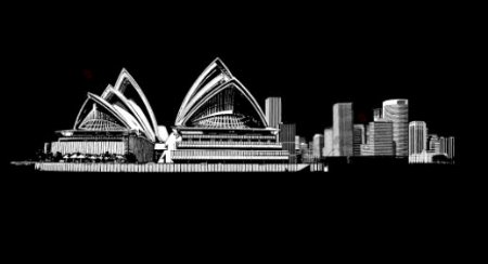 建筑剪影之悉尼歌剧院