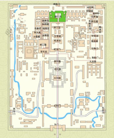 故宫博物馆地图