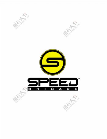 SpeedBrigadelogo设计欣赏SpeedBrigade矢量汽车logo下载标志设计欣赏