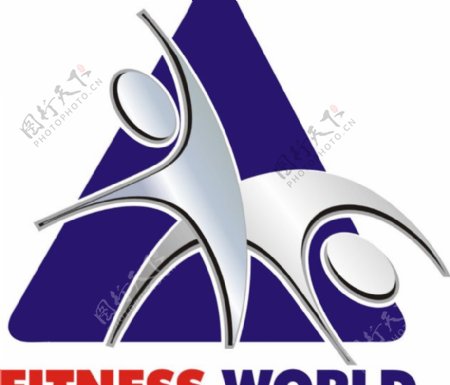 FITNESSWORLDlogo设计欣赏FITNESSWORLD医疗机构LOGO下载标志设计欣赏