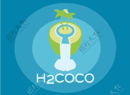 椰子logo图片