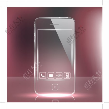 未来的玻璃触摸屏iPhone