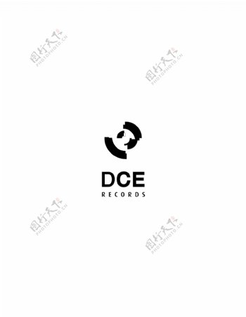 DCERecordslogo设计欣赏国外知名公司标志范例DCERecords下载标志设计欣赏