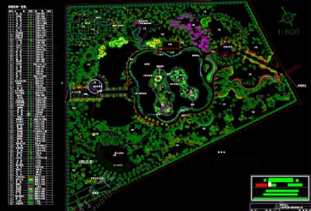 海丰锦绣园景观设计平面总图图片