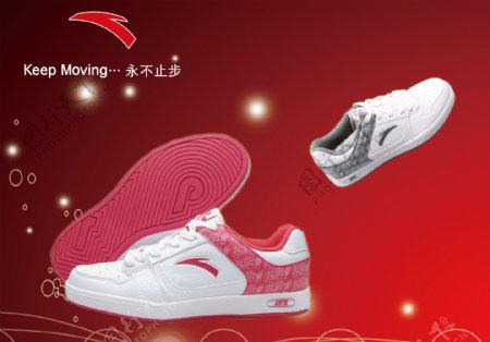 安踏运动鞋广告图片