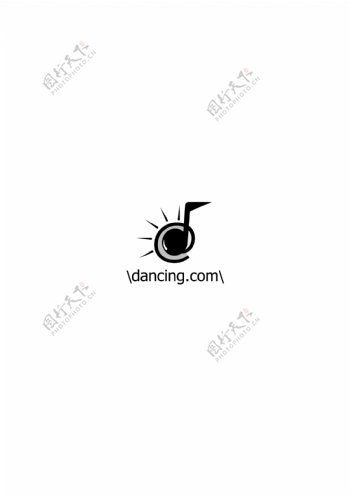 Dancingcom1logo设计欣赏Dancingcom1音乐相关LOGO下载标志设计欣赏