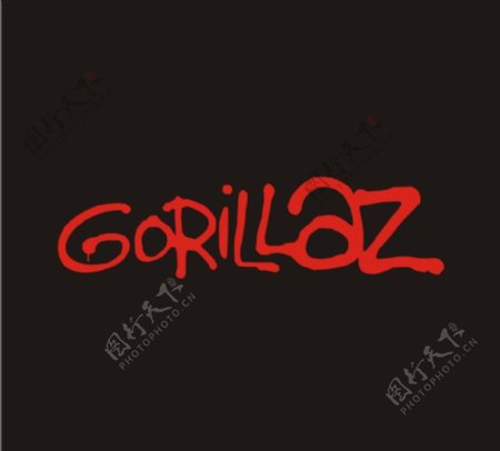 Gorillaz2logo设计欣赏Gorillaz2音乐公司标志下载标志设计欣赏