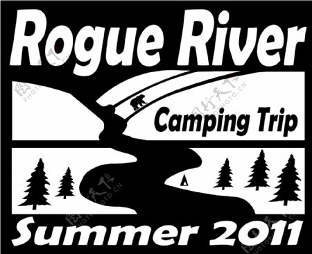 Rogue河野营旅行