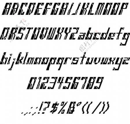 niale字体